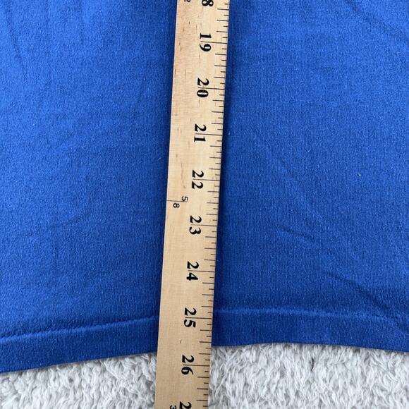 Vintage Utah Summer Games Shirt Mens M Blue Pegasus Torch Track Sports 80s - Picture 6 of 8